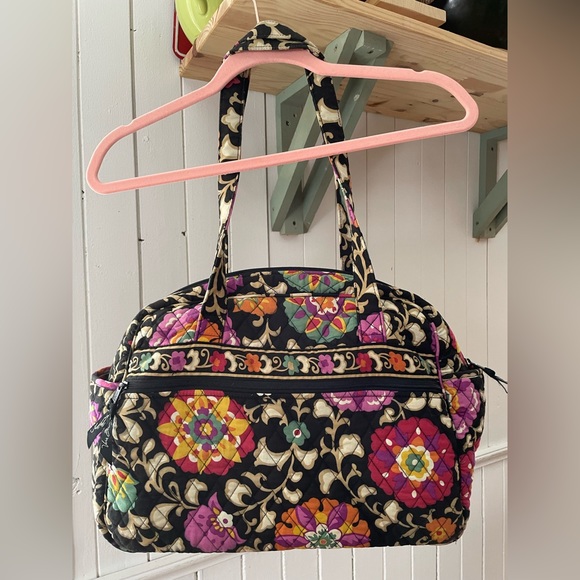 Vera Bradley Quilted Tote bag, Diaper bag, mama bag, gym bag - Picture 2 of 6